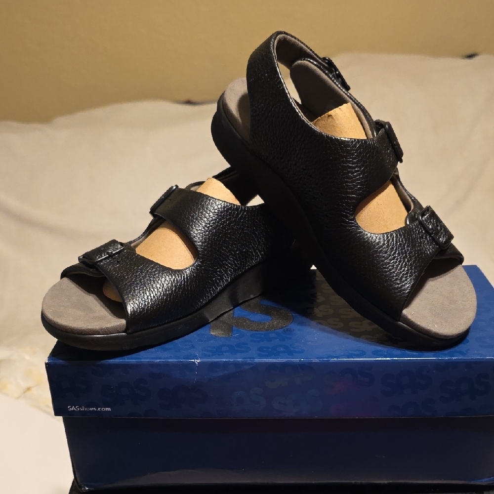 Womens Black Sandals